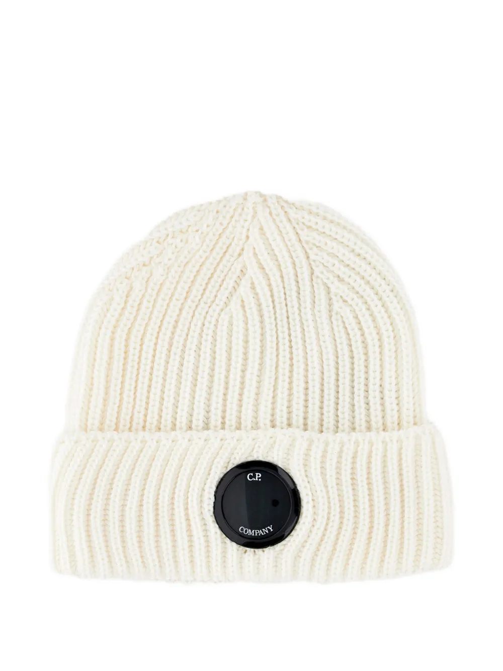 C.P. Company Muts met Lens-detail Wit