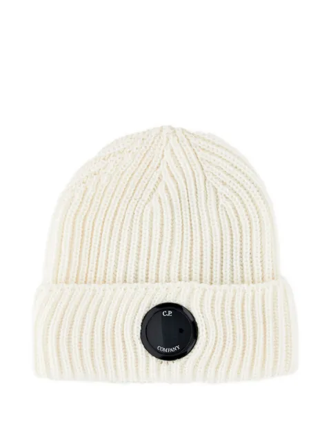 C.P. Company gorro con detalle Lens