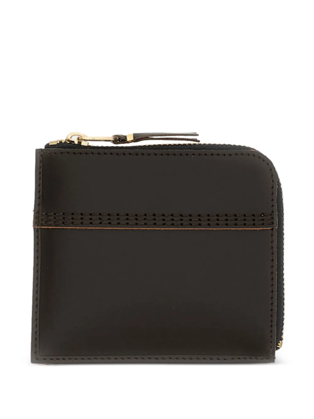 Comme Des Garçons Play zip-around leather wallet Bruin