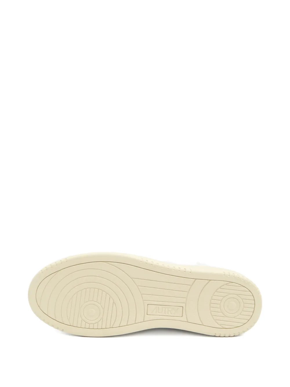 Autry perforated suede leather sneakers White