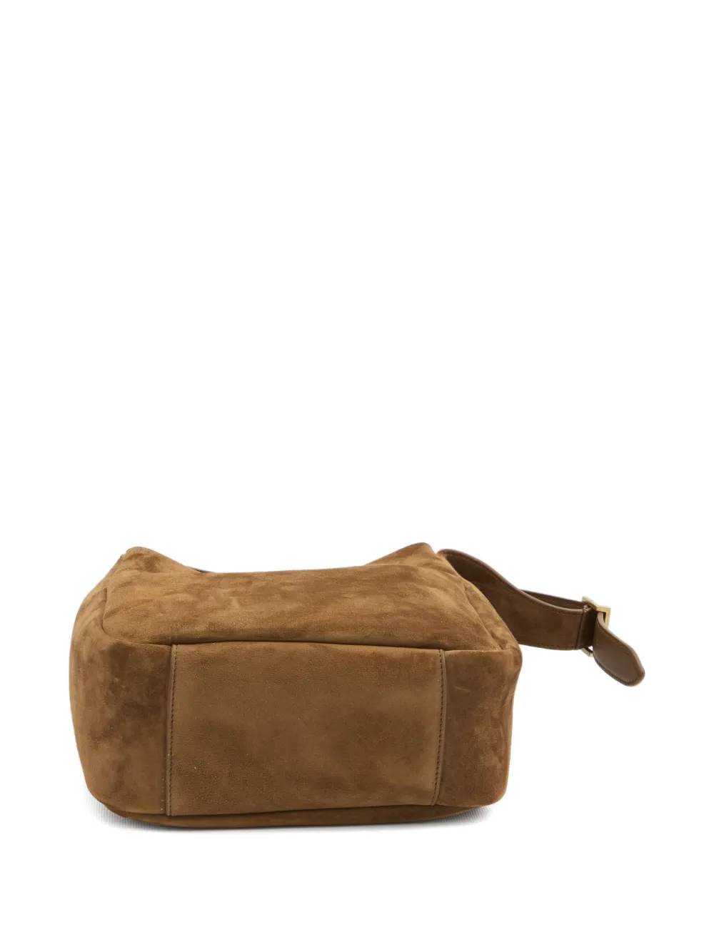Saint Laurent Le 5 à 7 suède schoudertas - Bruin