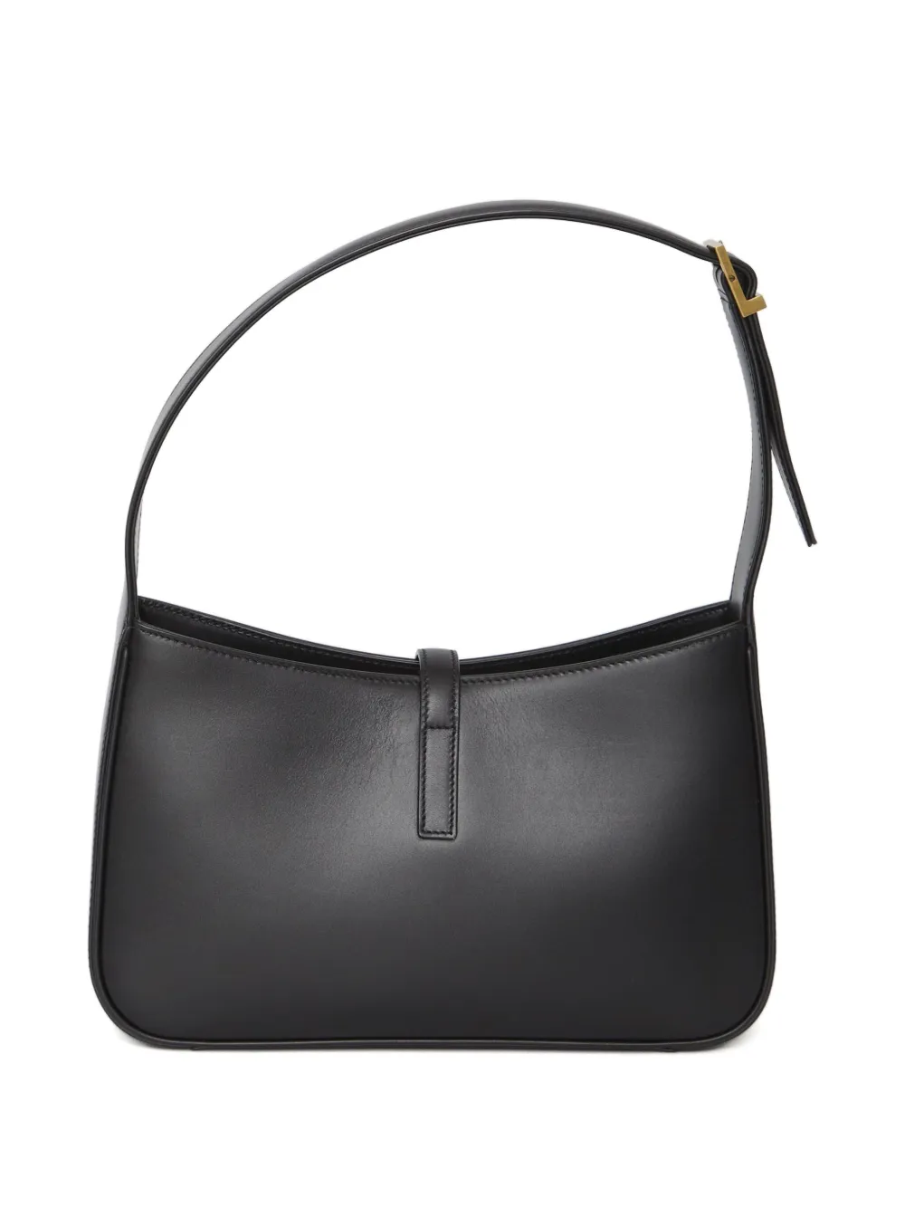 Saint Laurent Le 5 À 7 leren schoudertas - Zwart