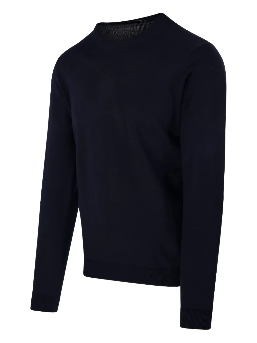 Roberto Collina Trui met hoge hals Blauw