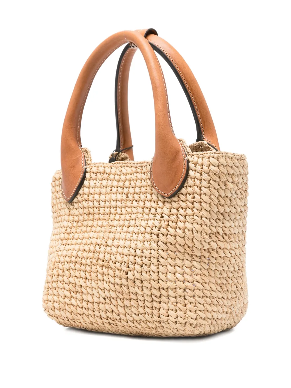 Helen Kaminski Shoulder Bag With Detachable Strap And Dual Handles In Neutral