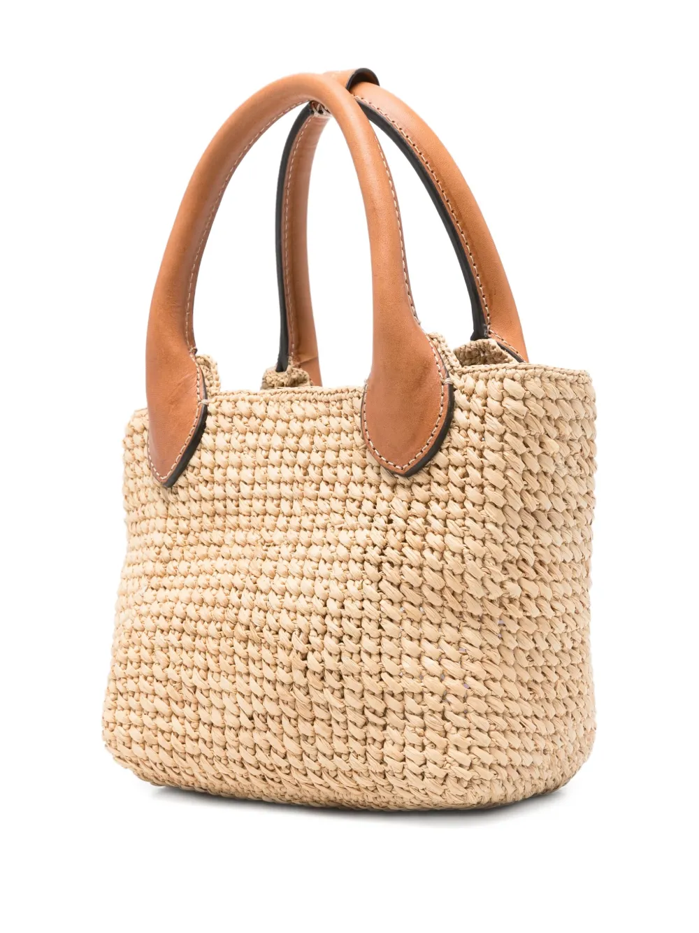 Helen Kaminski raffia leather-trimmed tote bag | Image 2