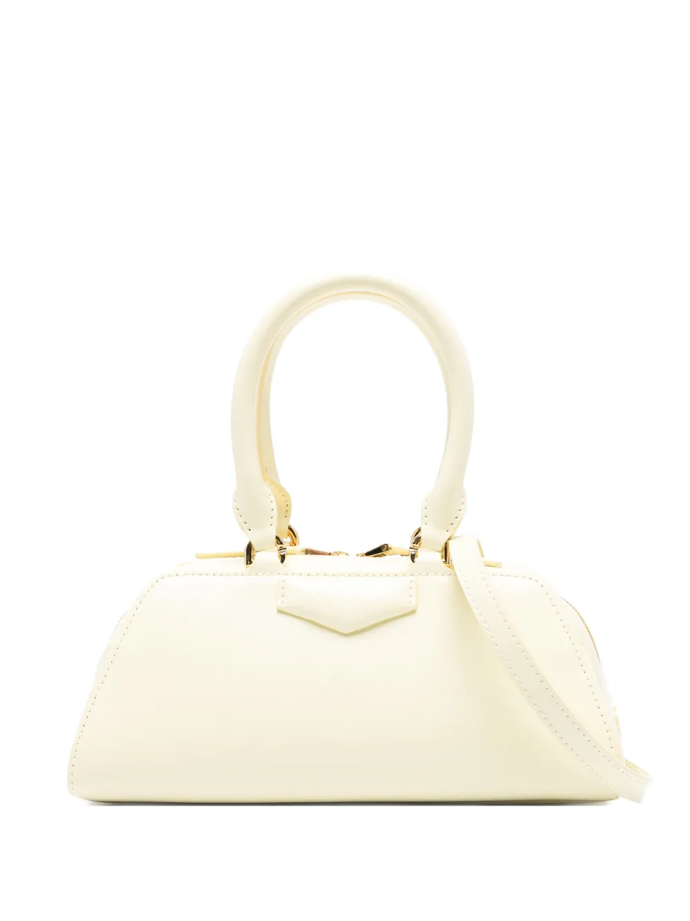 Givenchy mini Antigona top-handle calfskin tote bag Geel