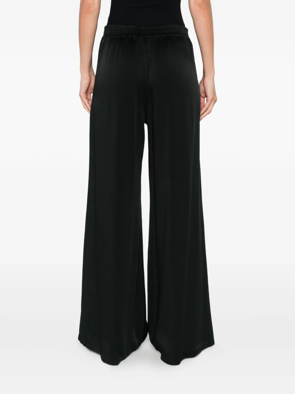 Fabiana Filippi wide-leg trousers Zwart