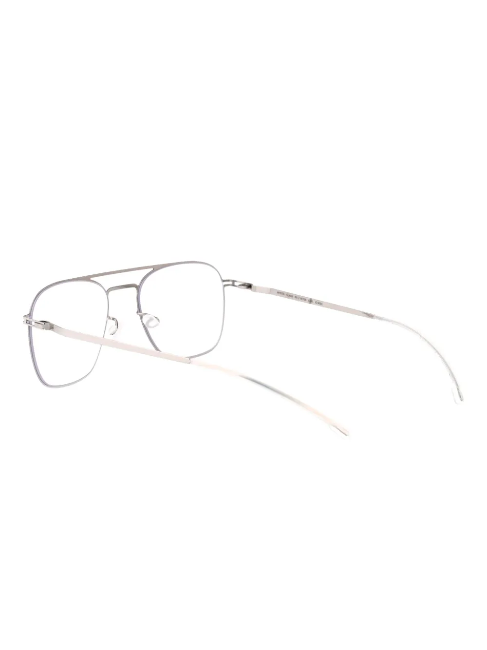 Mykita Claas bril met piloten montuur Zilver