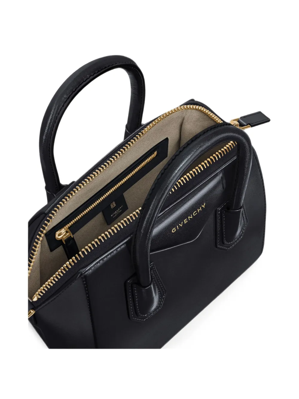 Givenchy Kleine Antigona Box leren tas Zwart