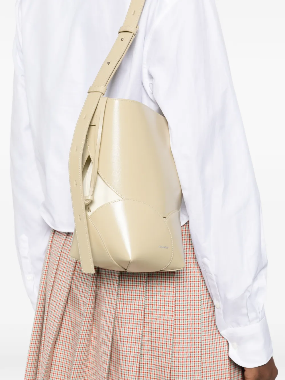Jil Sander small drawstring bucket bag | Image 2