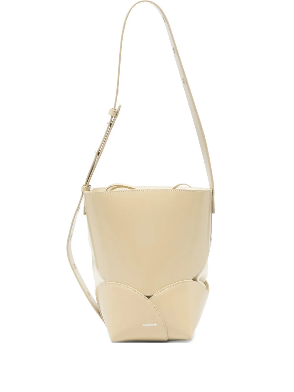 Jil Sander small drawstring bucket bag | Neutrals | Image 1