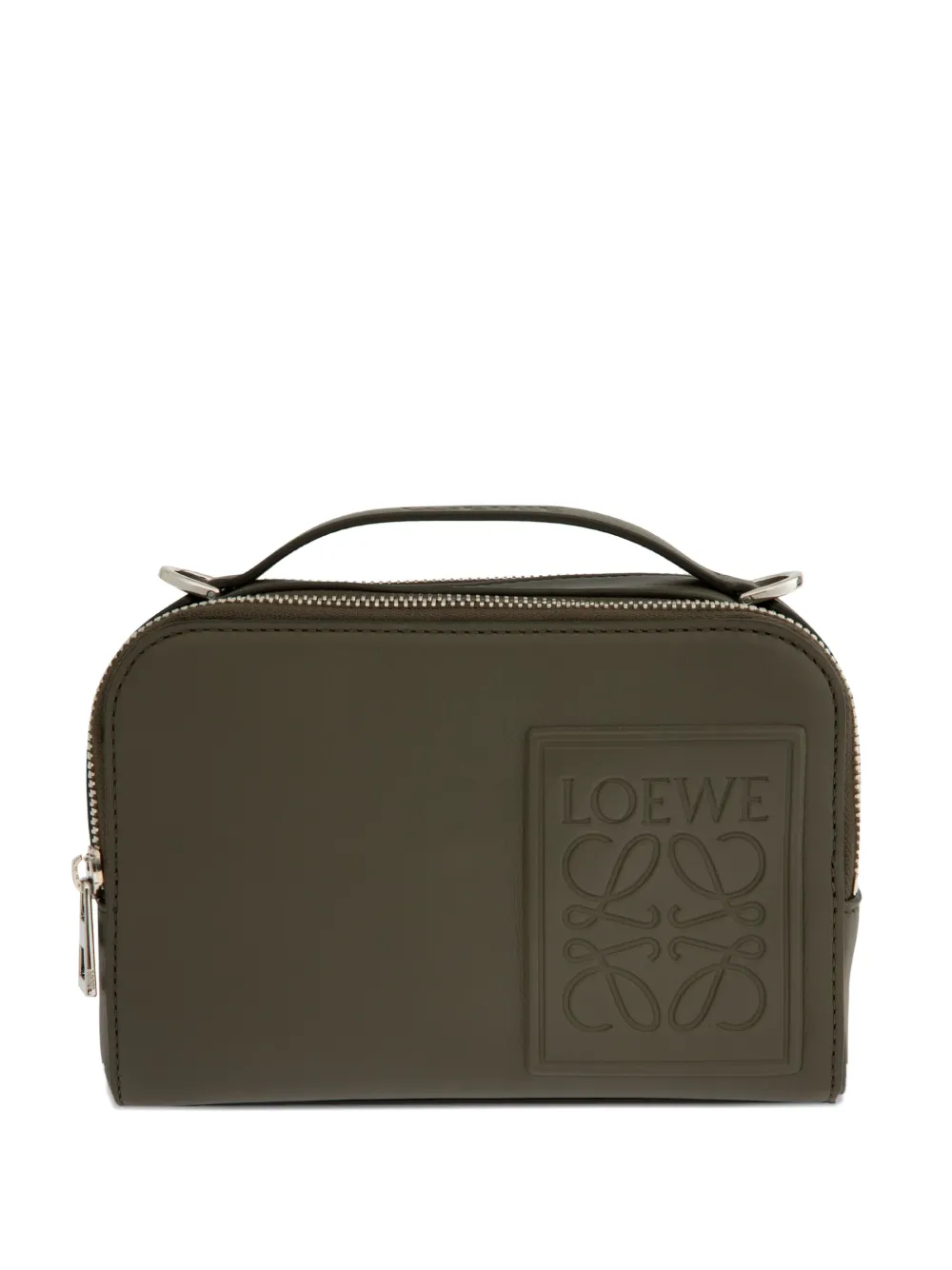 mini Anagram-debossed messenger bag