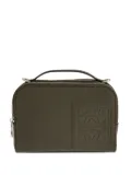 LOEWE mini Anagram-debossed messenger bag - Green