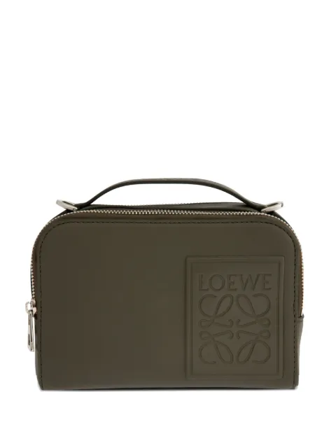 LOEWE mini sacoche à logo embossé