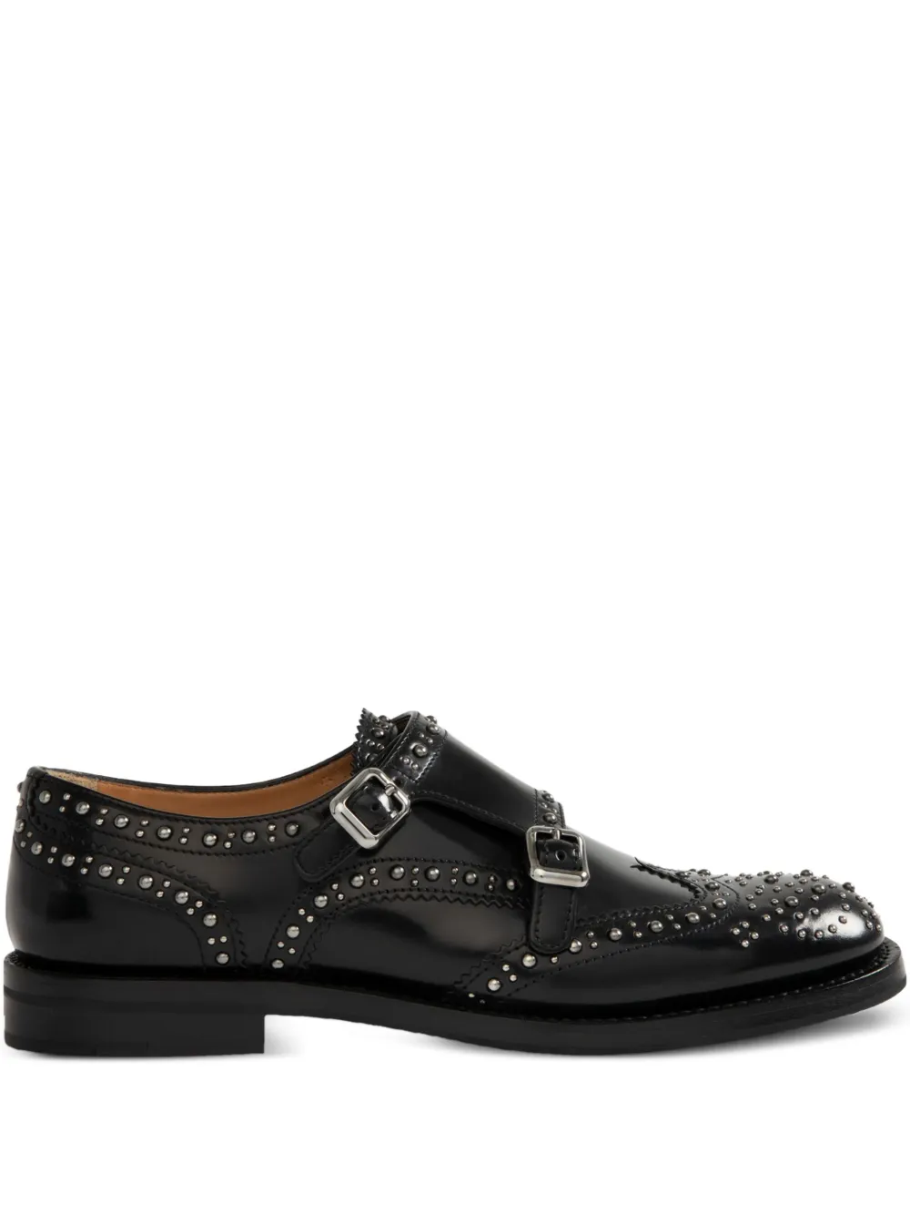 Church's studded monk shoes Black
