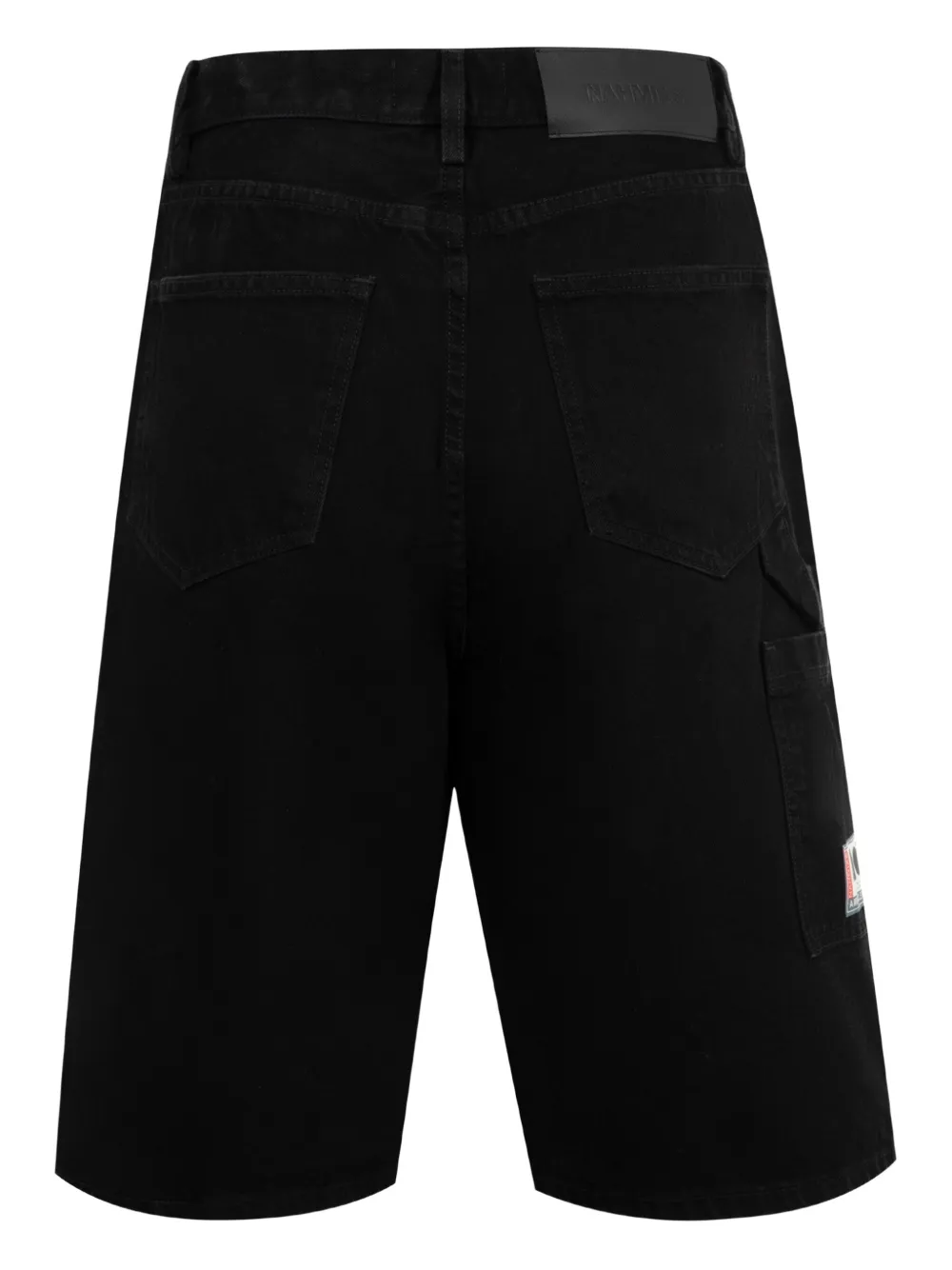 Nahmias Katoenen cargo shorts Zwart
