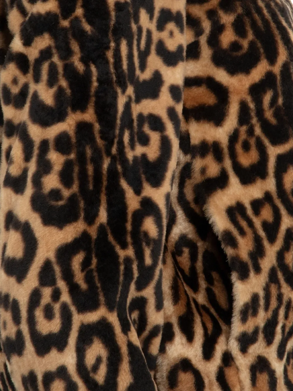 Nili Lotan Montmartre leopard-print shearling jacket Bruin