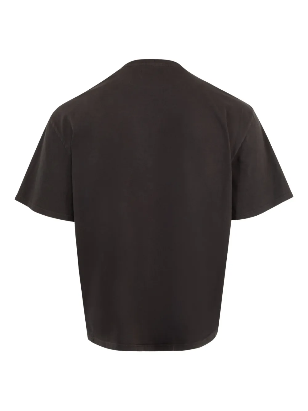 Nahmias T-shirt met grafische print en korte mouwen Zwart