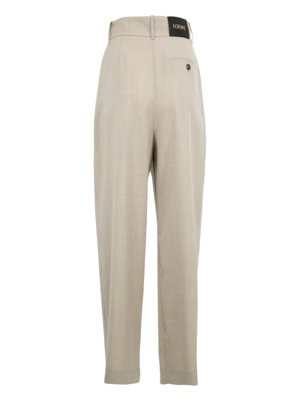 LOEWE pleated wrap trousers | High Waisted Pants | Image 2