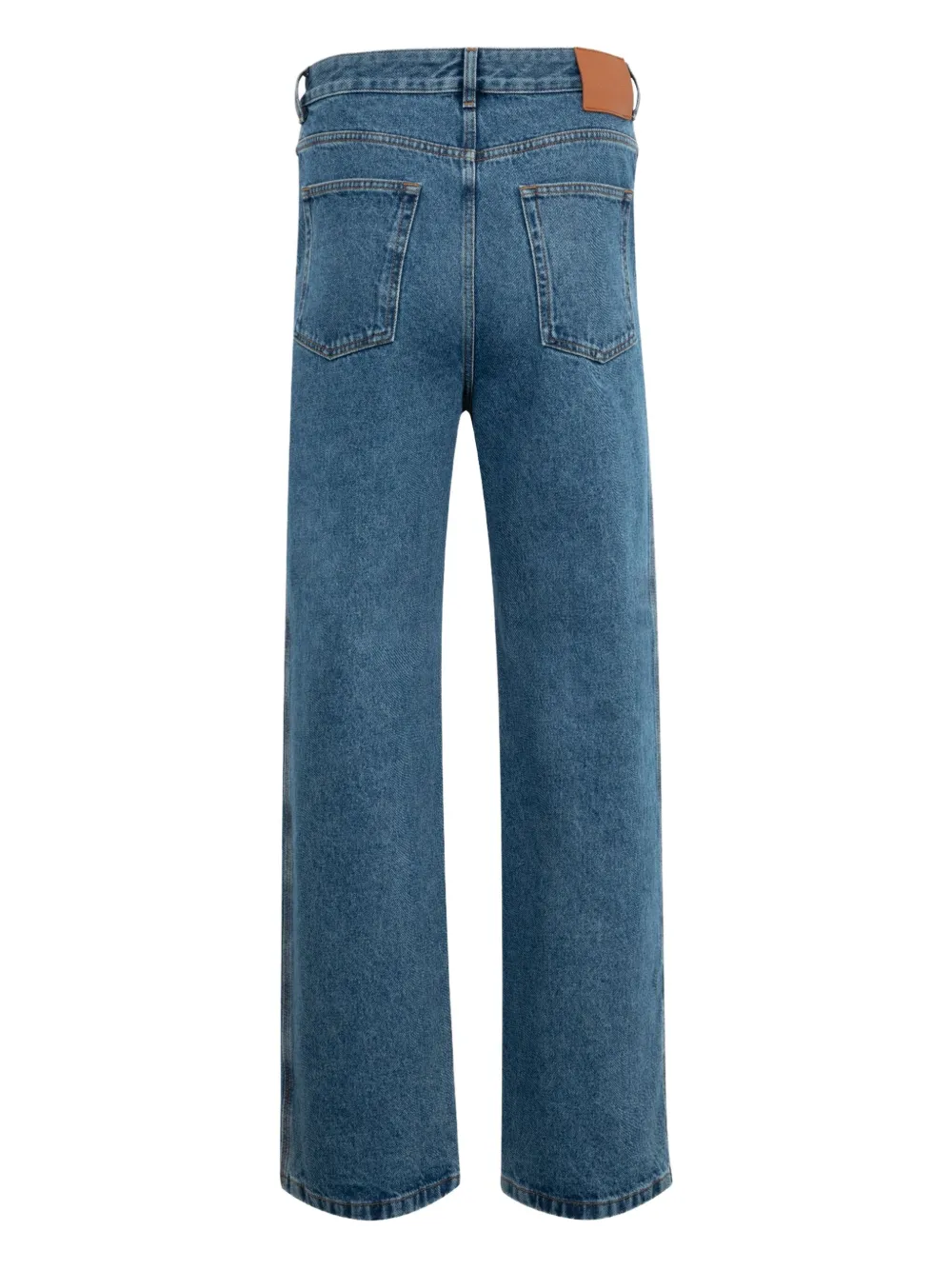 Loewe Denim Trousers With Belt Loops In Blue