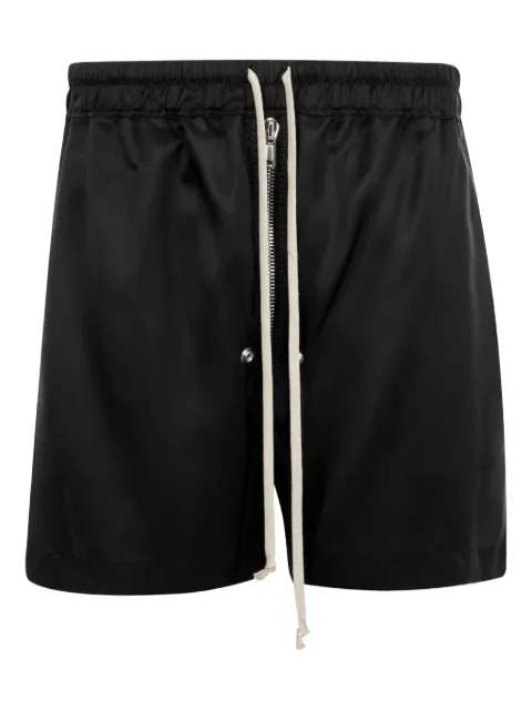 Rick Owens drawstring zip-fly shorts