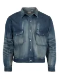 Fullcount pocketed denim jacket - Blue