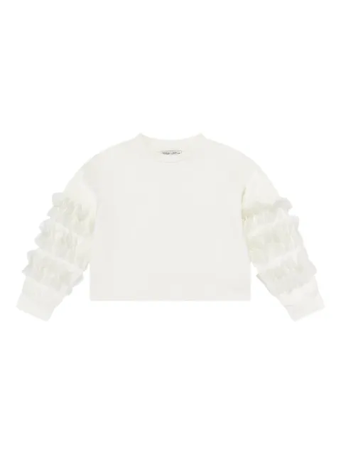 MAMA LUMA KIDS ruffle-sleeve sweatshirt