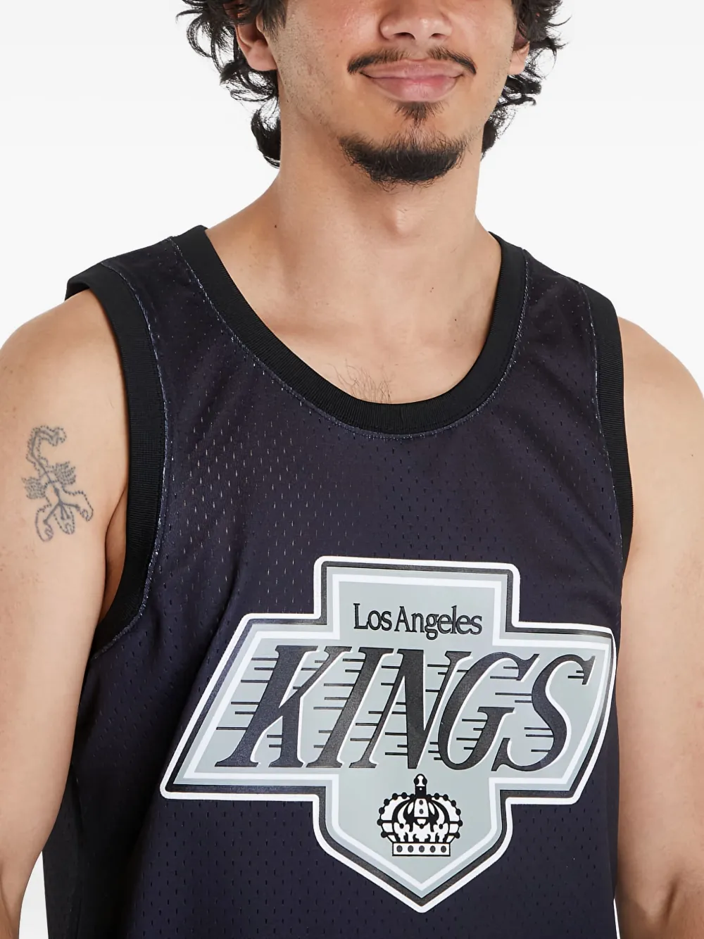 Mitchell & Ness NHL Los Angeles Kings logo tank top Zwart