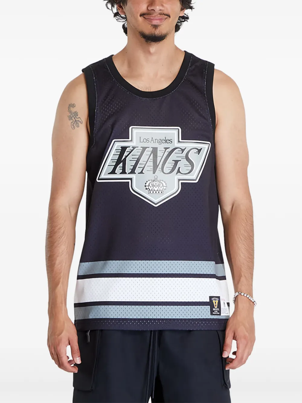 Mitchell & Ness NHL Los Angeles Kings logo tank top Zwart