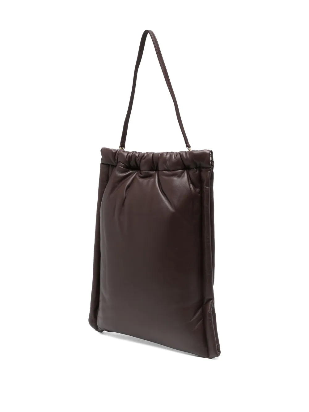 Carven Mittelgrosse Louise Schultertasche In Brown