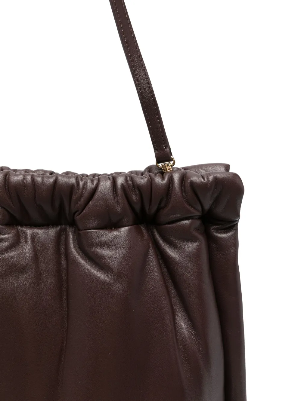 Carven Mittelgrosse Louise Schultertasche In Brown