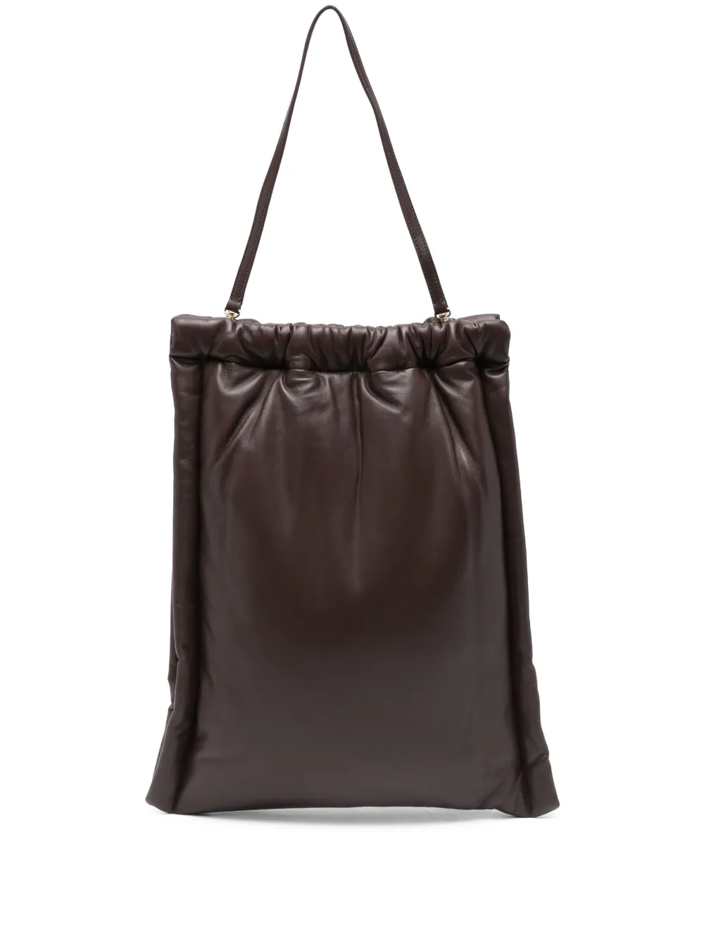Carven Mittelgrosse Louise Schultertasche In Brown