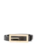 DSQUARED2 crocodile-effect buckle belt - Brown