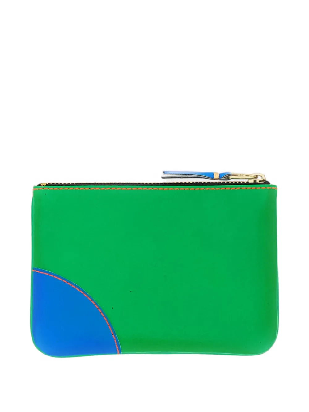 Comme Des Garçons Play panel-detail leather wallet Oranje