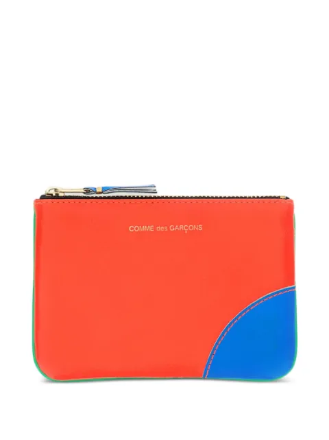 Comme Des Garçons Play panel-detail leather wallet