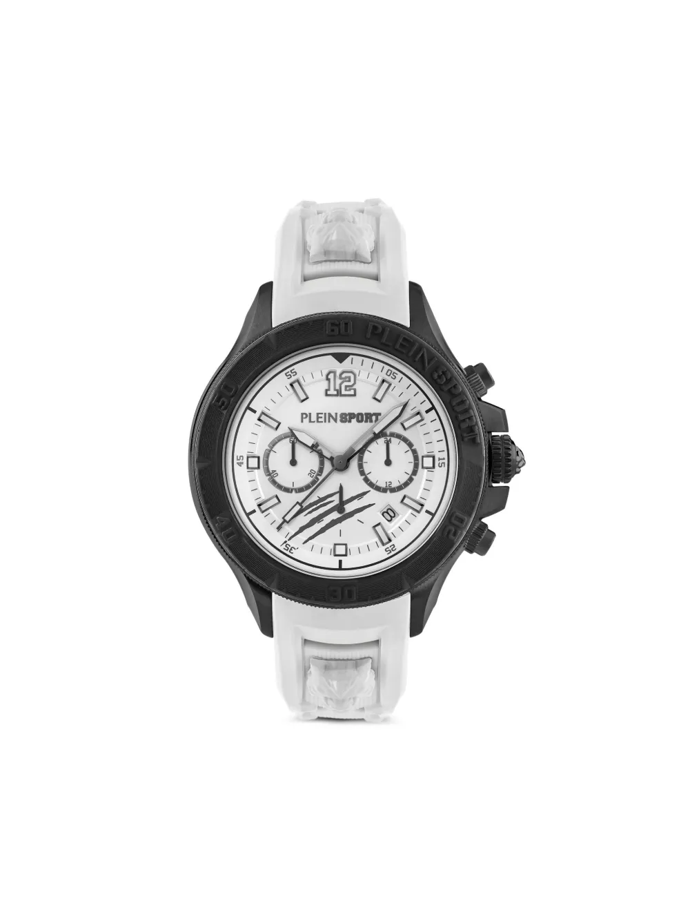 Plein Sport Watch Warrior Tech Chrono 47.5mm - ホワイト Plein Sport Watch Warrior Tech Chrono 47.5mm - ホワイト