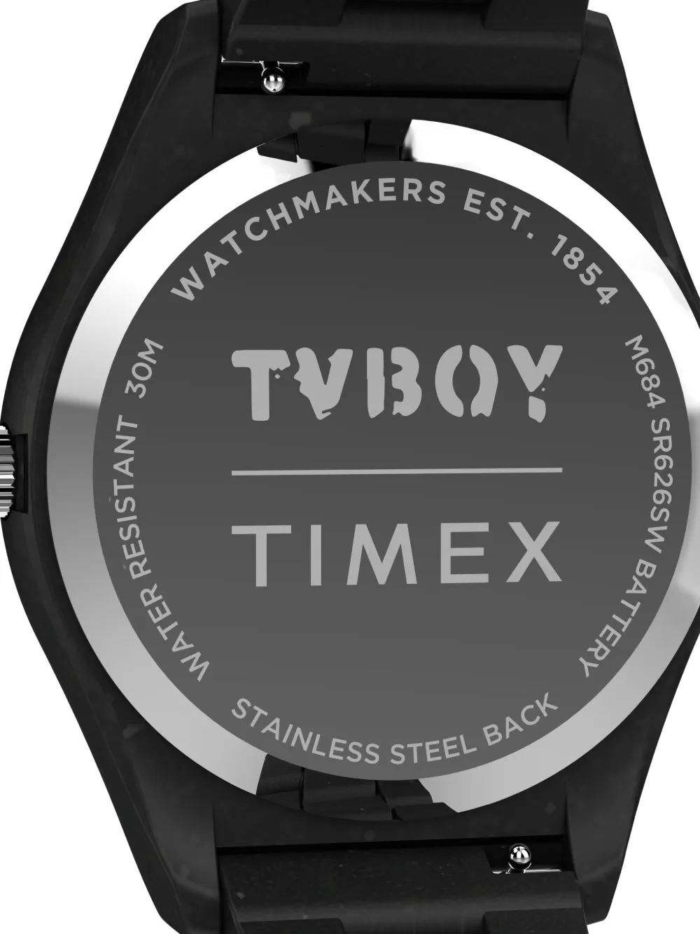 TIMEX x TVBOY Legacy 42 mm - Zwart