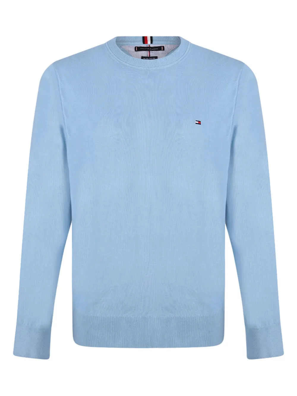 crew-neck logo sweater