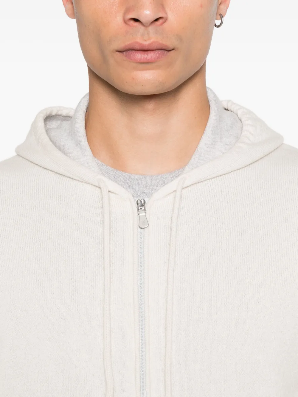 Eleventy Vest met rits Beige