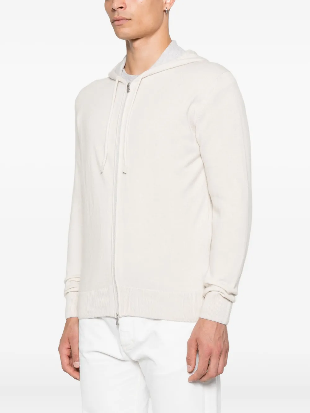 Eleventy Vest met rits Beige