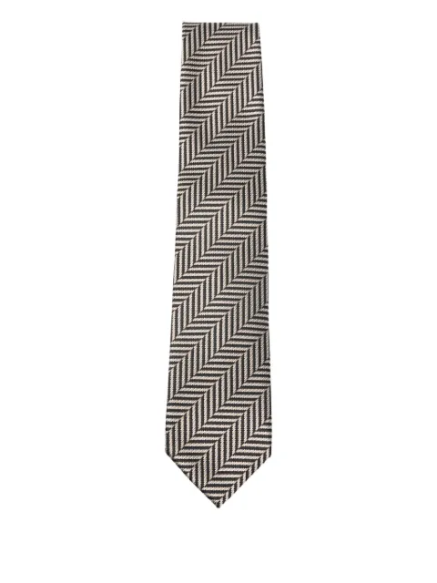 TOM FORD herringbone-pattern tie