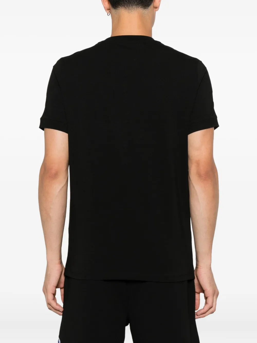 Karl Lagerfeld T-shirt met logodetail Zwart