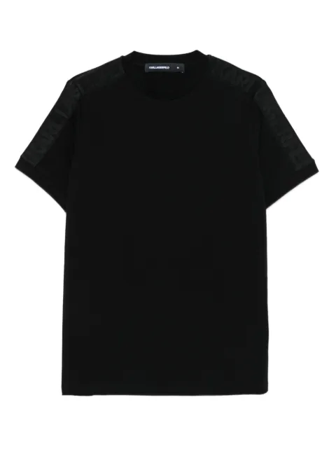 Karl Lagerfeld logo-detail cotton T-shirt