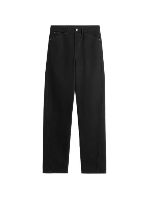 LEMAIRE pantalones con cinturón