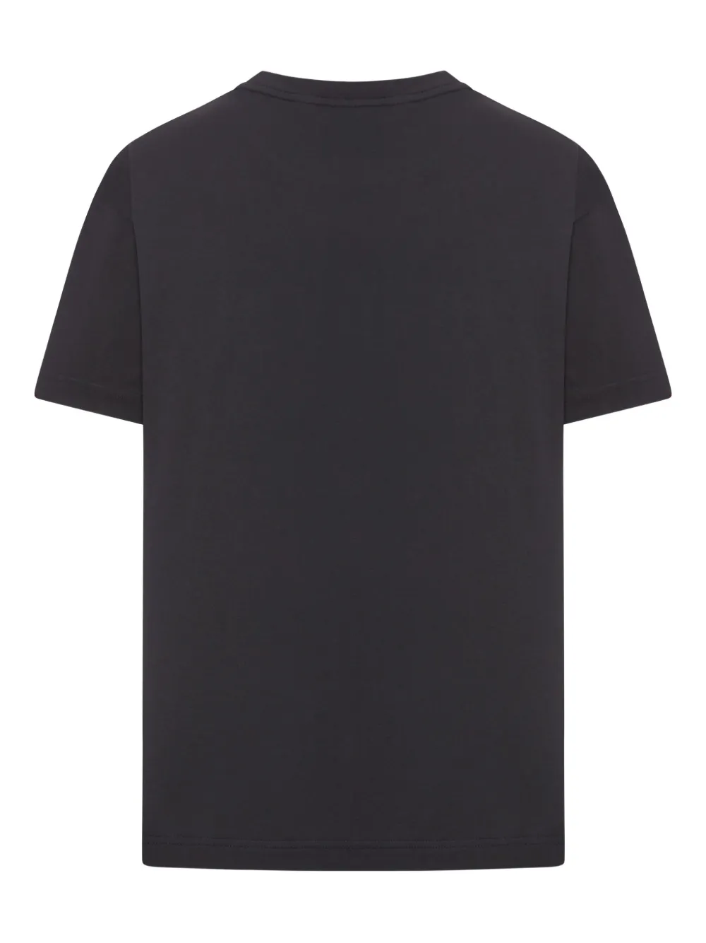 Palm Angels Curved Logo T-shirt Zwart