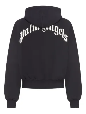 Palm Angels☆PALM PARIS フーディ パーカー【UK発】 Palm Angels Paradise Palm パーカー | イエロー | FARFETCH JP