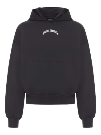 Palm Angels ロゴ パーカー | ブラック | FARFETCH JP