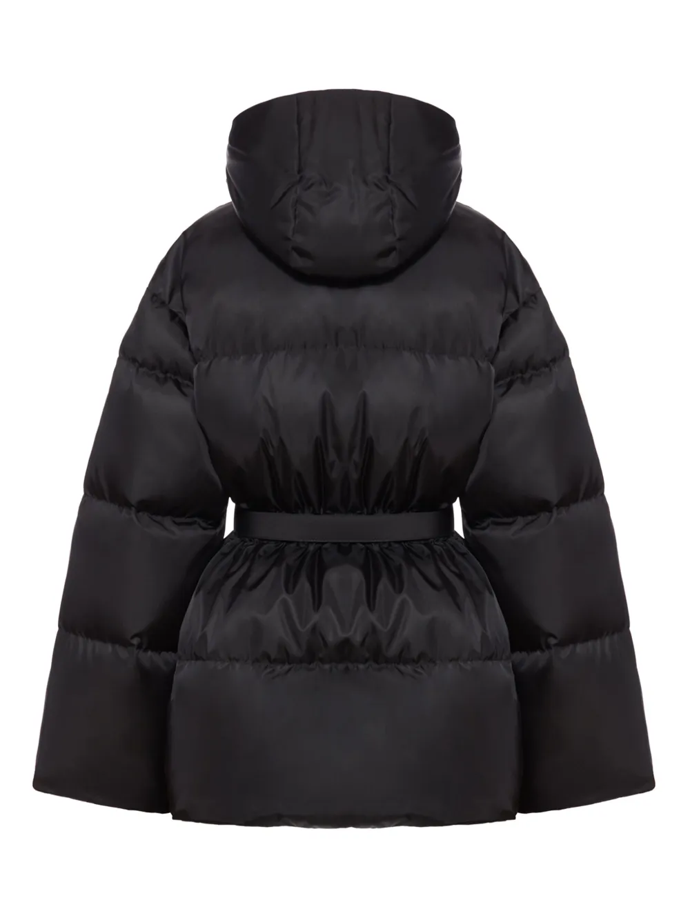 Prada Donsjack met capuchon Zwart