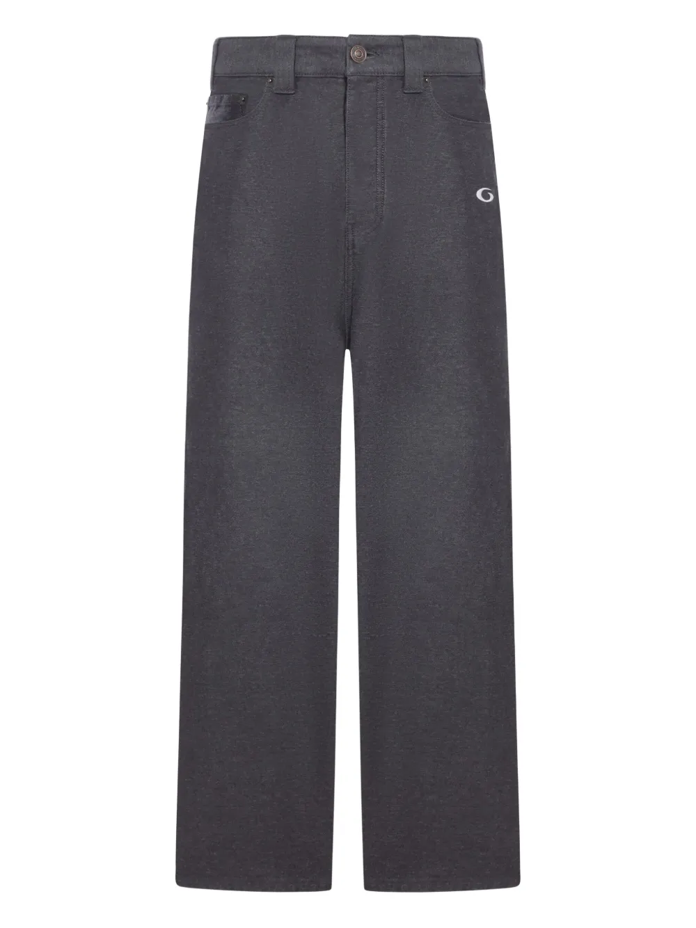 Balenciaga Baggy Trompe L'oeil loose-fit jeans Grijs