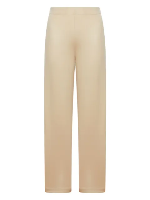 Max Mara elasticated-waist silk trousers